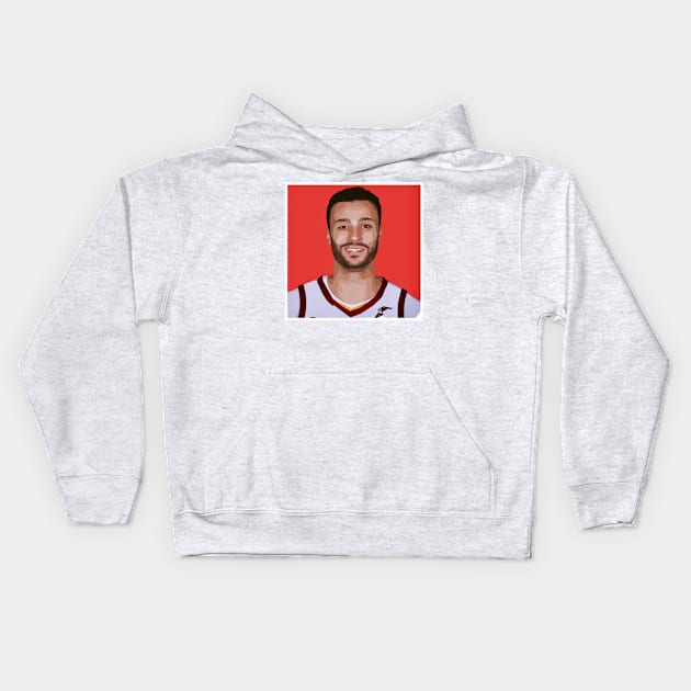 Larry Nance Jr. Kids Hoodie by Playful Creatives